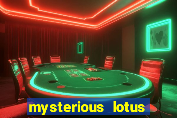 mysterious lotus casebook wei fansub